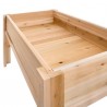 All Things Cedar 4-ft x 2-ft Raised Garden Box on Legs - Detail