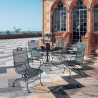 Woodard Briarwood High Back Coil Spring Chair - Lifestyle
