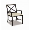 Sunset West La Jolla Aluminum Dining Chair - Front Side Angle