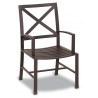 La Jolla Dining Chair With Cushions - Without Cushions - Front Side Angle