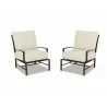 La Jolla Aluminum Club Chair With Cushions - Set of 2 - La Jolla Aluminum Club Chair With Cushions - Set of 2