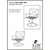 La Jolla Aluminum Club Swivel With Cushions - Dimensions - La Jolla Aluminum Club Swivel With Cushions - Dimensions