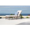 Sunset West La Jolla Aluminum Chaise - Lifestyle 