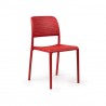 Bistrot Armless Chair - Rosso