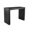 Faro Bar Table - Black - Angled