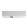 Manhattan Comfort Beekman 62.99 Sideboard with 4 Shelves in White Top - Manhattan Comfort Beekman 62.99 Sideboard with 4 Shelves in White Top