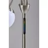 Adesso Phoebe LED Color Changing Floor Lamp Mid - Adesso Phoebe LED Color Changing Floor Lamp Mid