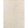 Exquisite Rugs Crescent Handmade Hand-Knotted New Zealand Wool Ivory Area Rug 4044-004