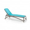 Nardi Atlantico Sunlounger - Tortora Celeste