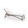 Nardi Atlantico Sunlounger - Tortora White