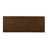 Alpine Furniture Newberry Rectangular Dining Table in Medium Brown - Top View