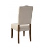Alpine Furniture Newberry Set of 2 Side Chairs in Medium Brown - Back Angled