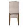 Alpine Furniture Newberry Set of 2 Side Chairs in Medium Brown - Back