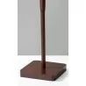 Adesso Ellis Floor Lamp Walnut - Adesso Ellis Floor Lamp Walnut