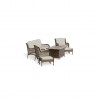 Tortuga Outdoor Rio Vista 6pc Fire Table Sofa Set 12