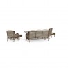 Tortuga Outdoor Rio Vista 6pc Fire Table Sofa Set 15