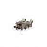 Tortuga Outdoor Rio Vista 7pc Fire Table Sofa Set (Sandstone) 15