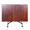 French Cafe Bistro 32" x 48" Rectangular Folding Table