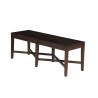 Alpine Furniture Rustica Dining Bench - Angled