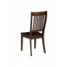 Alpine Furniture Rustica Side Chairs in Dark Espresso - Back Angled