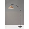 Adesso Braxton Arc Lamp Dark Bronze