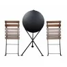 French Café Bistro Dining Set - 3 Pieces - Folded - French Café Bistro Dining Set - 3 Pieces - Folded