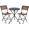 French Café Bistro Dining Set - 3 Pieces