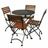 French Café Bistro Dining Set - 3 Pieces - French Café Bistro Dining Set - 3 Pieces