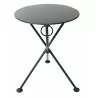 French Café Bistro 3-leg Folding Bistro Table - Green - French Café Bistro 3-leg Folding Bistro Table - Green