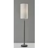 Adesso Hollywood Floor Lamp Brushed steel  - Adesso Hollywood Floor Lamp Brushed steel 
