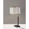 Adesso Flora Table Lamp Steel - Adesso Flora Table Lamp Steel