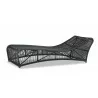 Sunset West Milano Cushionless Chaise - Front Side Angle - Sunset West Milano Cushionless Chaise - Front Side Angle