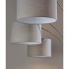 Adesso Bergen 3-Arm Arc Lamp  4