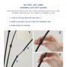 Adesso Bergen 3-Arm Arc Lamp  4