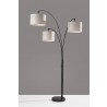 Adesso Bowery 3-Arm Arc Lamp