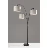 Adesso Bowery 3-Arm Arc Lamp - Adesso Bowery 3-Arm Arc Lamp