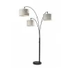 Adesso Bowery 3-Arm Arc Lamp 2 - Adesso Bowery 3-Arm Arc Lamp 2