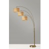 Adesso Bowery 3-Arm Arc Lamp