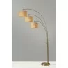 Adesso Bowery 3-Arm Arc Lamp - Adesso Bowery 3-Arm Arc Lamp