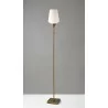 Adesso Roxy Floor Lamp Brass - Adesso Roxy Floor Lamp Brass