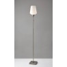 Adesso Roxy Floor Lamp Brushed Steel 