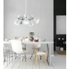 Adesso Oscar 5-Head Chandelier White - Adesso Oscar 5-Head Chandelier White