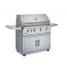 Broilmaster Cart With Doors & Shelves - 42" - With Grill on Top