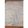 Exquisite Rugs Vista Handmade Hand Loomed New Zealand Wool and Bamboo Silk Gray/Blue Area Rug 