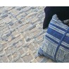 Exquisite Rugs Vista Handmade Hand Loomed New Zealand Wool and Bamboo Silk Gray/Blue Area Rug 005