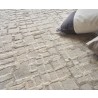 Exquisite Rugs Vista Handmade Hand Loomed New Zealand Wool and Bamboo Silk Beige Area Rug 4341-04