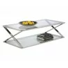 Sunpan Gotham Coffee Table - Angled - Sunpan Gotham Coffee Table - Angled