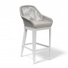 Sunset West Miami Barstool with cushions in Echo Ash