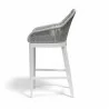 Miami Barstool in Echo Ash w/ Self Welt - Side Angle - Miami Barstool in Echo Ash w/ Self Welt - Side Angle