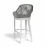 Miami Barstool in Echo Ash w/ Self Welt - Back Side Angle - Miami Barstool in Echo Ash w/ Self Welt - Back Side Angle